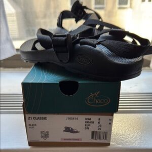 Chaco Z1 Classic Black Sandals